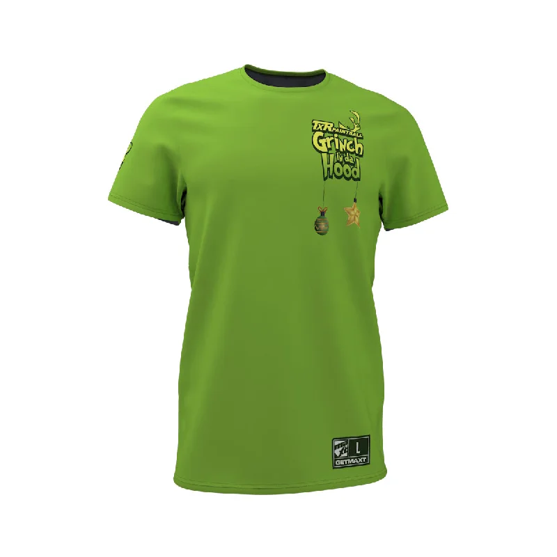 Grinch in da Hood / TXR Paintball Tech Tee