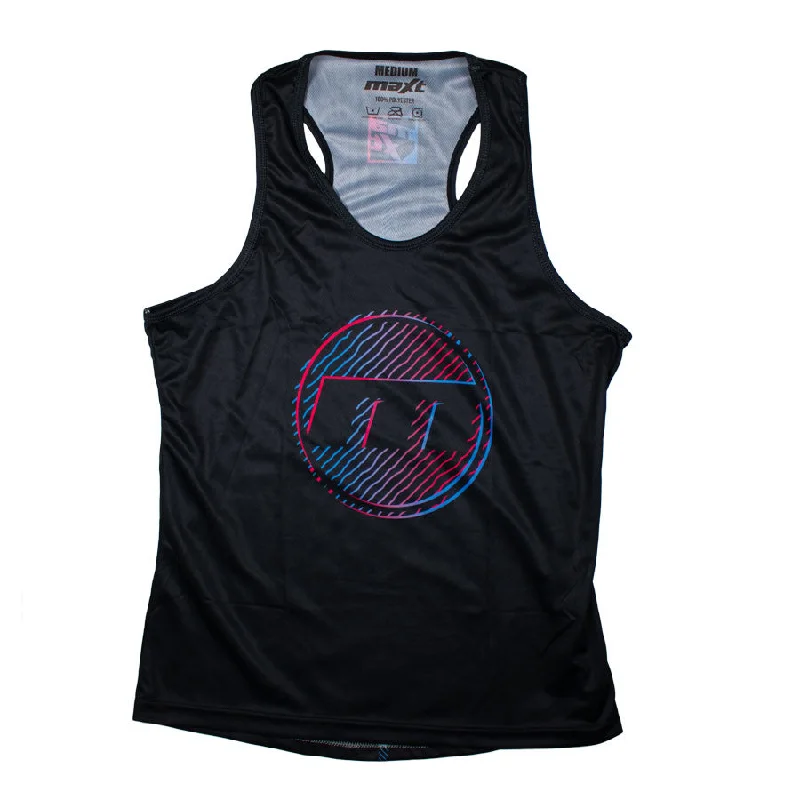 M-Logo Waves Ladies Tank Top