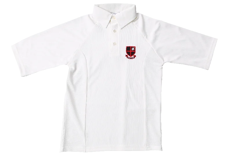 Shortsleeve Cricket Shirt Emb - Clifton