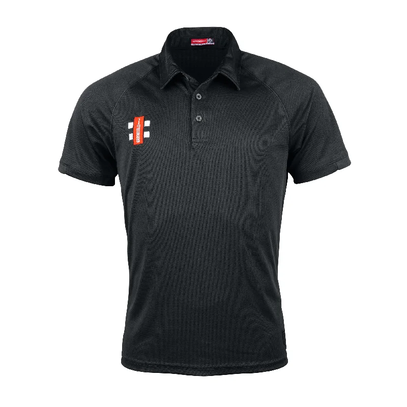 Gray Nicolls Matrix V2 Polo Shirt (Black)