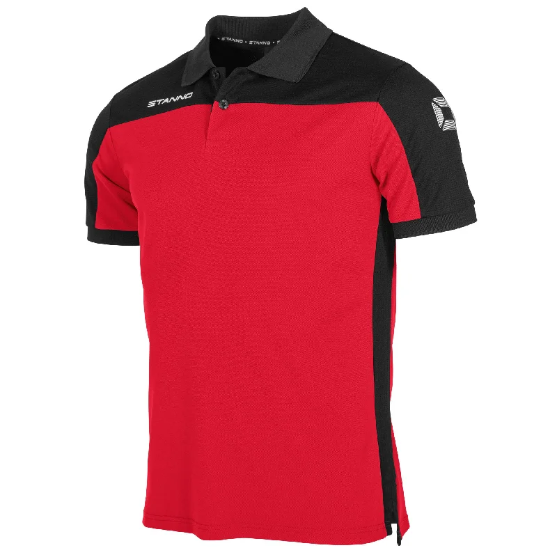 Stanno Pride Training Polo Shirt (Red/Black)