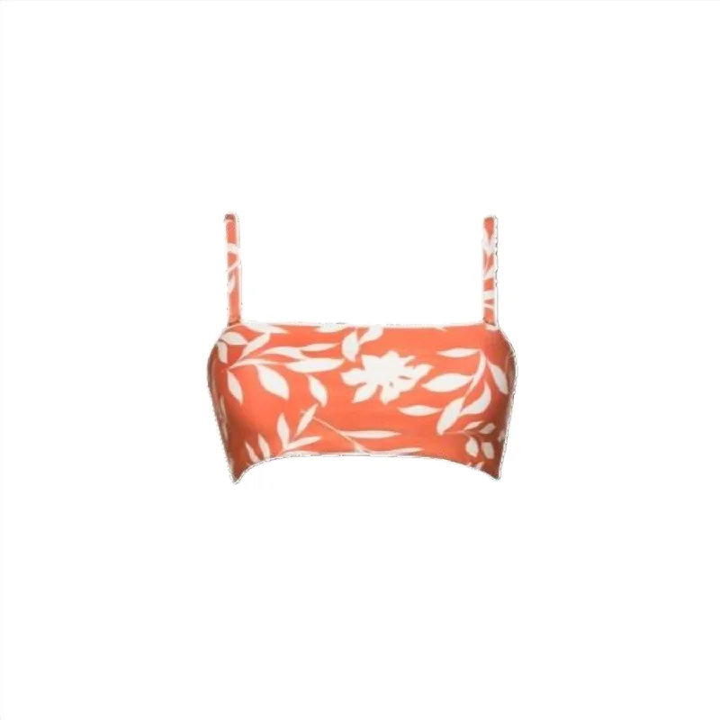 Maka Talia Top In Orange