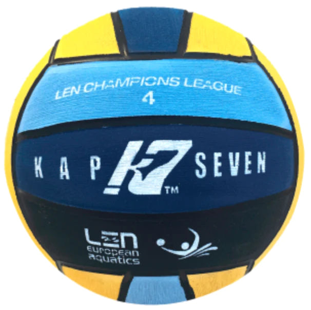 Kap7 LEN Official Champions League Water Polo Ball | Size 4 / Youth