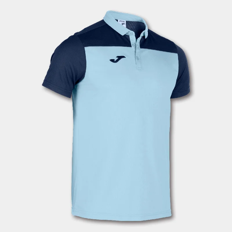 Joma Hobby II Polo (Sky/Dark Navy)