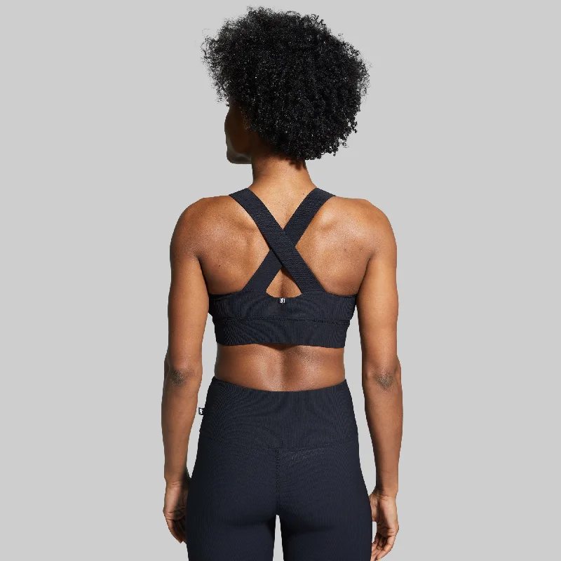 All or Nothing Sports Bra (Black)