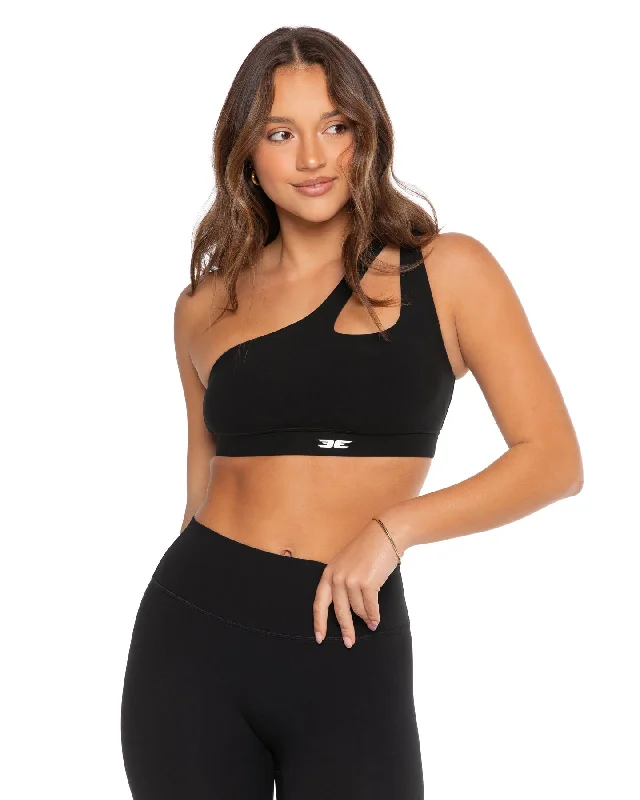 Asymmetric Bra - Black