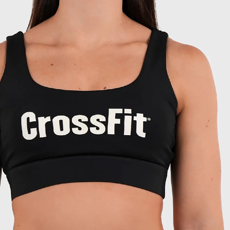 Northern Spirit - CROSSFIT® LAMBDI WOMEN CLASSIC SPORTS BRA MEDIUM SUPPORT - INK