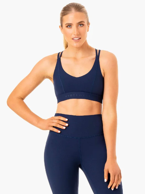 NKD Align Sports Bra - Navy