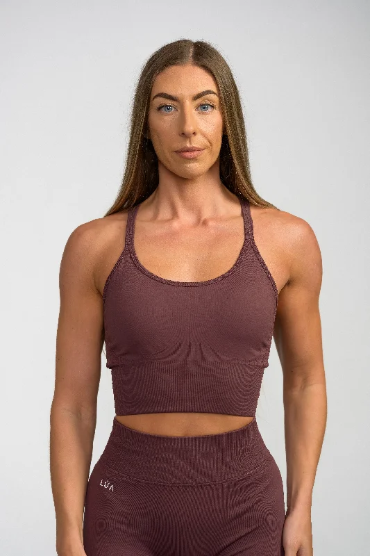 Ultimate Sports Bra Dark Purple