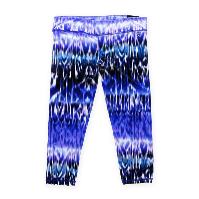 Aeropostale Womens Cropped Striae Athletic Track Pants