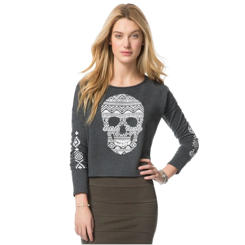 Aeropostale Womens Southwest Skull Sweatshirt