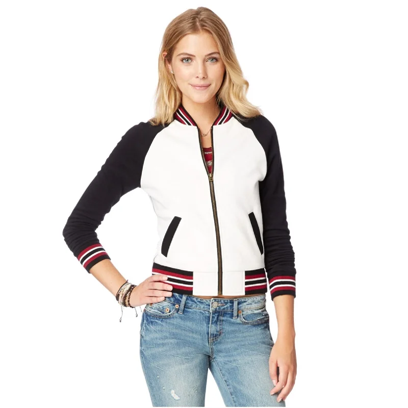 Aeropostale Womens Varsity Fleece Sweatshirt