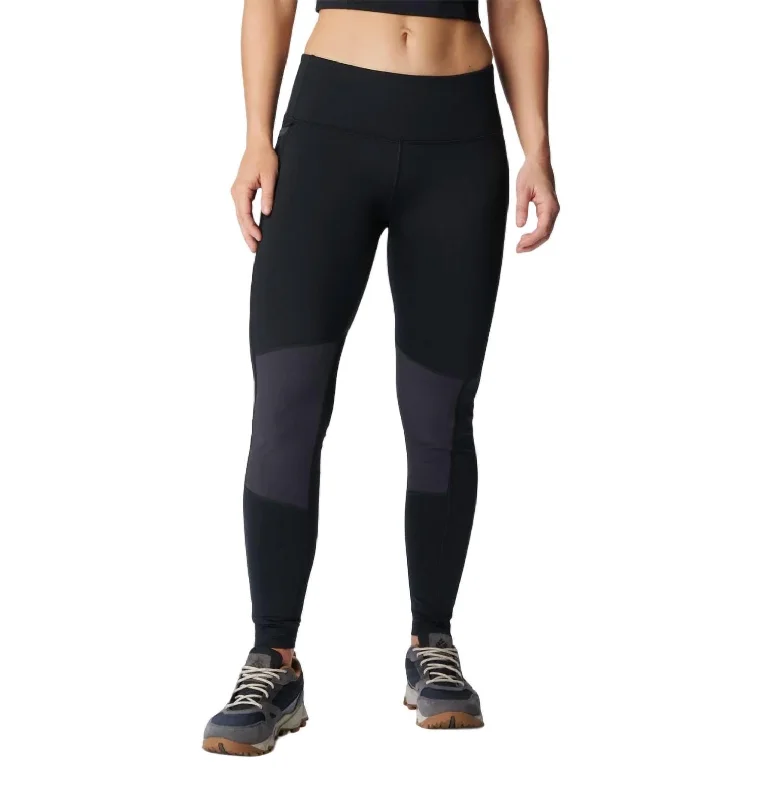 Back Beauty Warm Hybrid Legging In Black