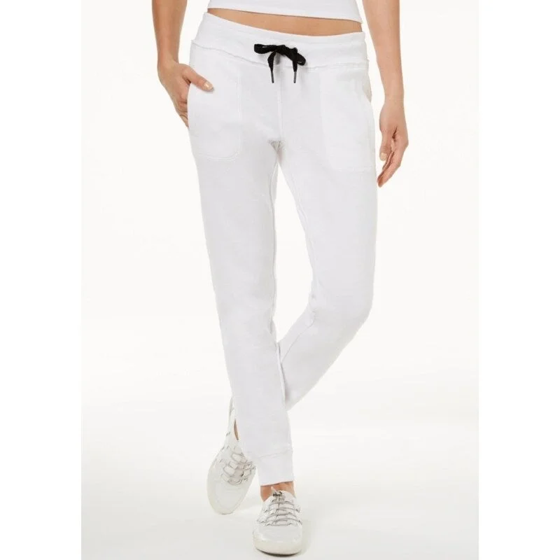 Calvin Klein Performance Women's Slim Sweatpants White Size Extra Large - XL