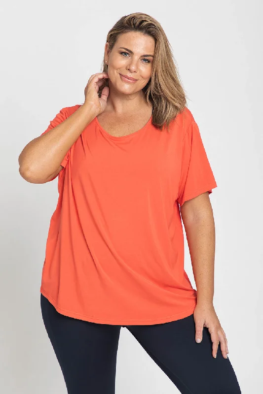 Classic Bamboo T-Shirt - Coral