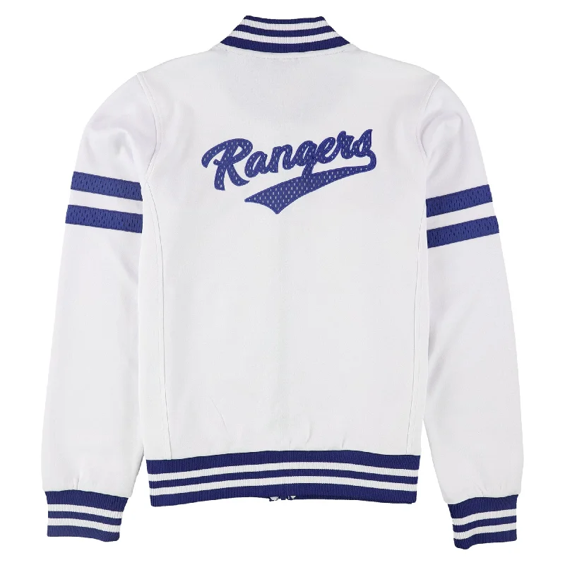 G-III Sports Womens New York Rangers Sweatshirt, White, Medium