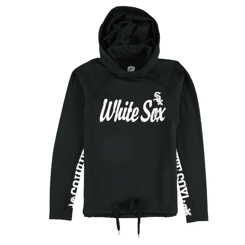 G-III Sports Womens White Sox Hoodie Sweatshirt, Black, Medium