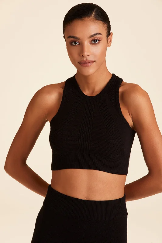 Goddess Cashmere Crop Tank