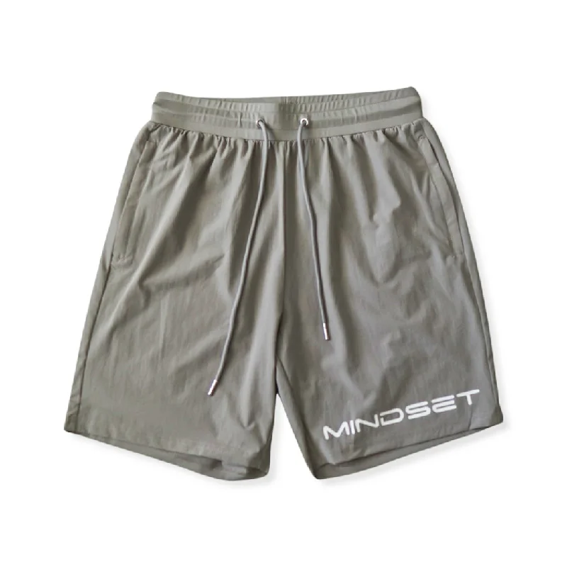 Grey 7" Inseam Shorts