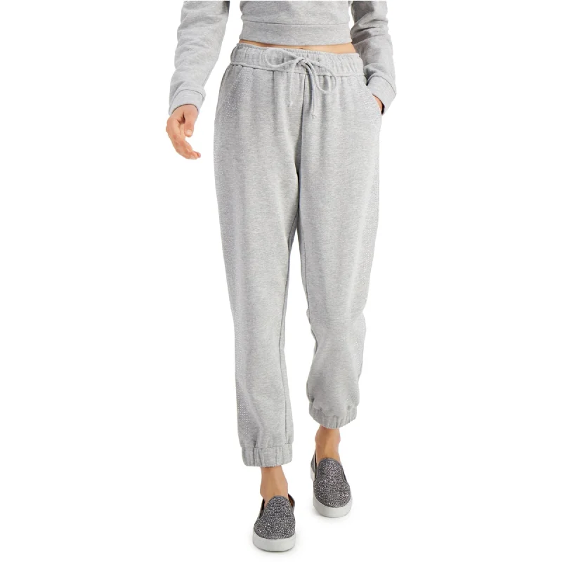 I-N-C Womens Micro Studded Athletic Sweatpants