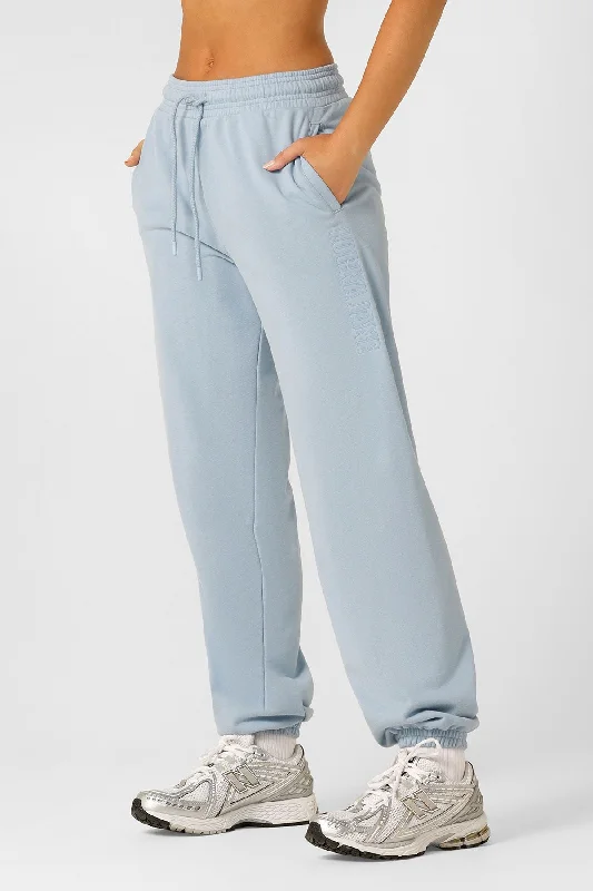 Iconic Track Pant | Glacier Blue