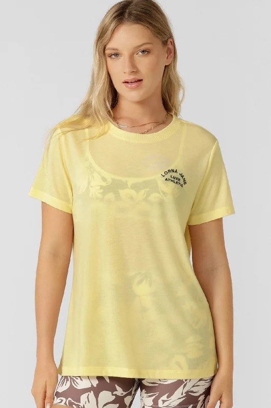 Lotus T-Shirt | Lemon Cream