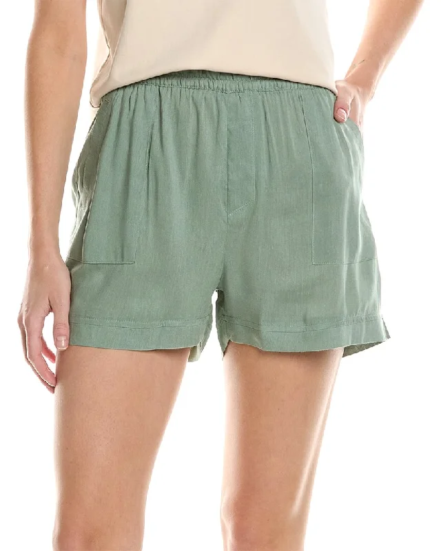 Marika Avery Linen-Blend Short