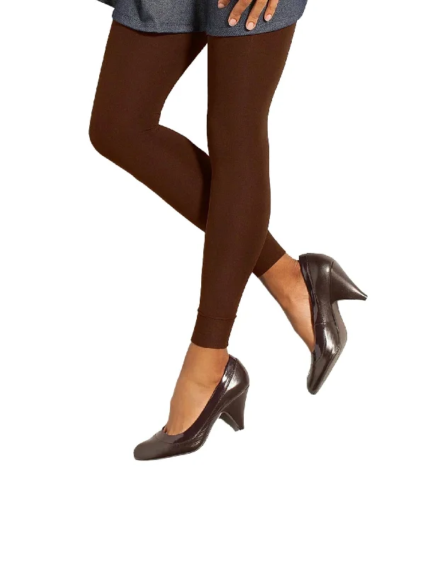 Maternity Light Compression Legging In Cocoa