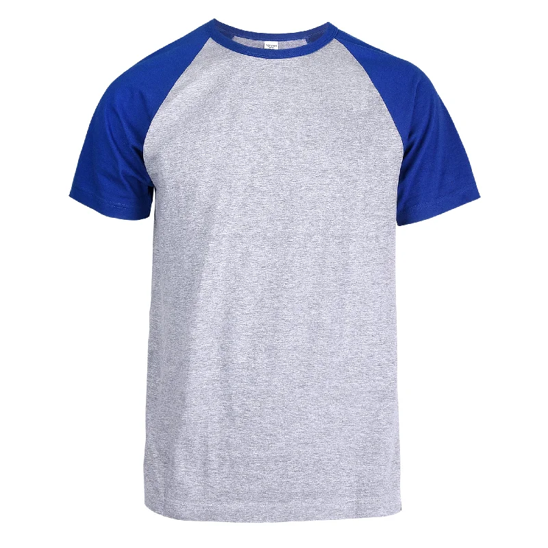 TOP PRO MEN'S SHORT SLEEVE BASEBALL TEE (MBT003_RB/H.GR)