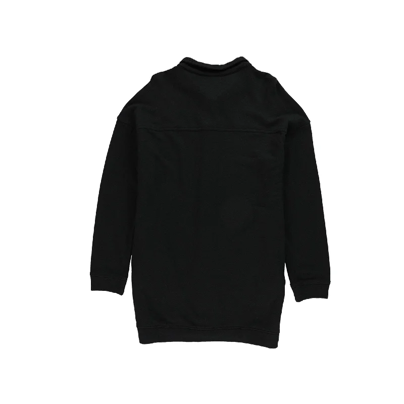 n:philanthropy Womens Oversized Sweatshirt, Black, Small