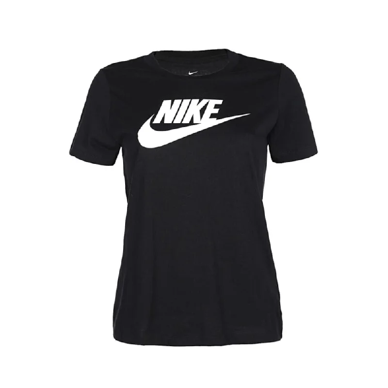 Nike NSW Essential Icon T-Shirt Black/White  BV6169-010 Women's