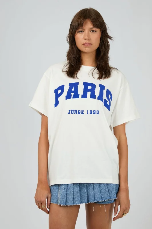 Paris Tee | Vintage White