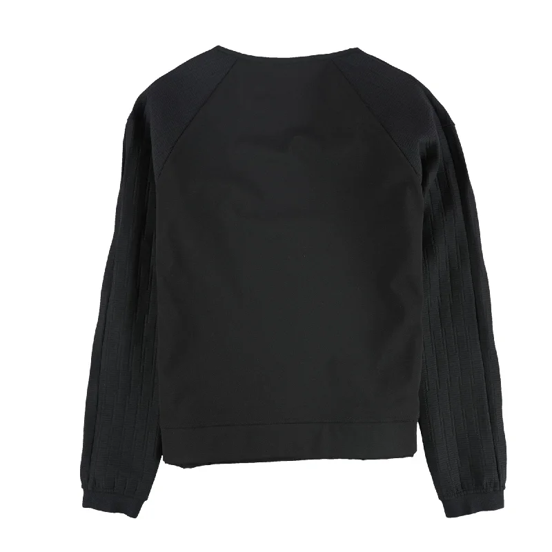 Reebok Womens ThermoWarm Sweatshirt, Black, Small