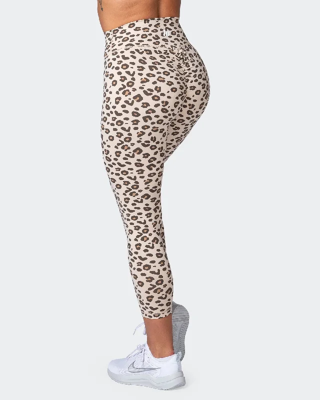 Signature Scrunch 7/8 Leggings - Cheetah Print