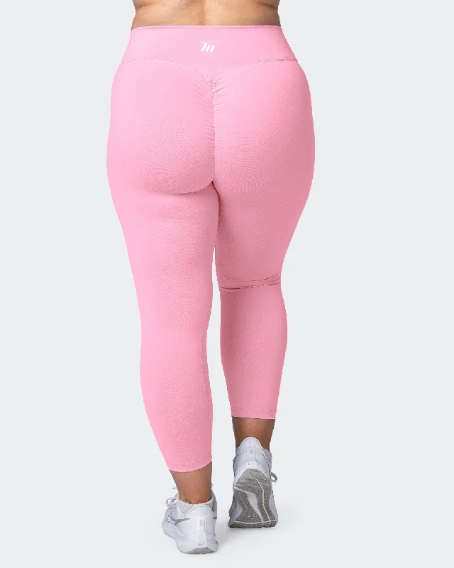 Signature Scrunch 7/8 Leggings - Strawberry Pink