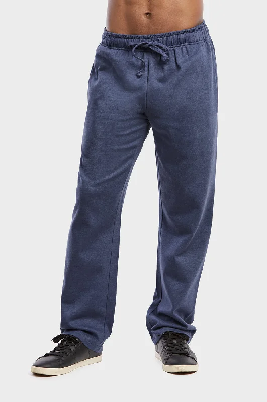 ET TU MEN'S LIGHTWEIGHT FLEECE SWEATPANTS (SP1020E_NV-MRL)