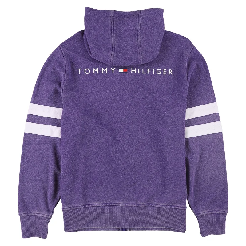 Tommy Hilfiger Womens Minnesota Vikings Hoodie Sweatshirt, Purple, Medium