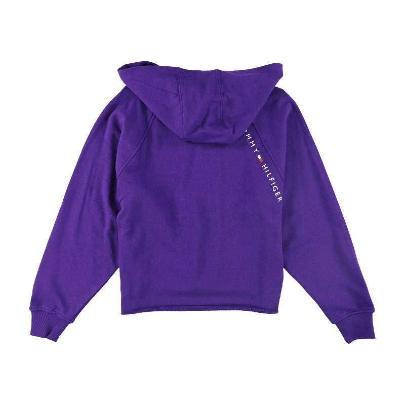 Tommy Hilfiger Womens Minnesota Vikings Hoodie Sweatshirt, Purple, Small