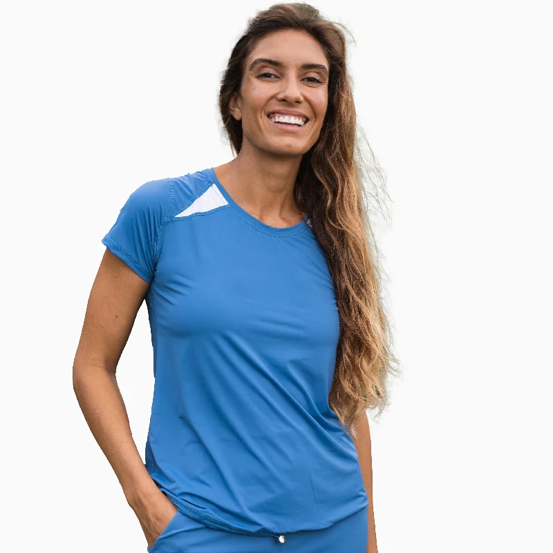 Women's Plus Loose Fit Cinched Tee