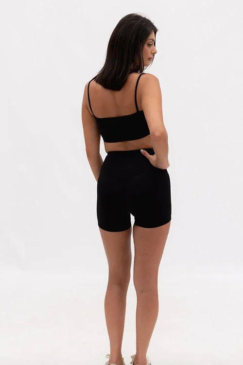 Zara Active Bike Short Midi - Black